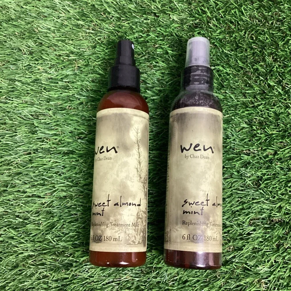 Wen Hair Sweet Almond Mint Replenishing Treatment Mist 6oz x2